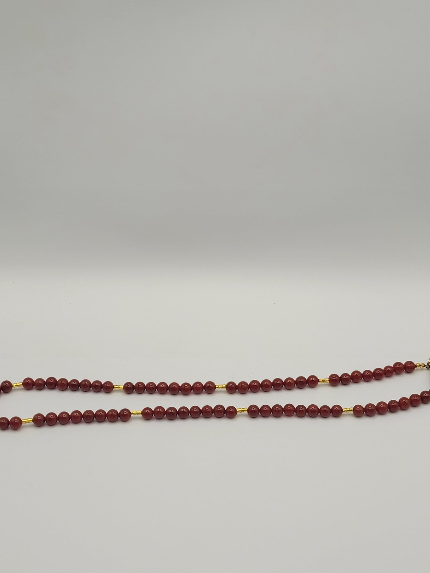 Carnelian Bead Necklace