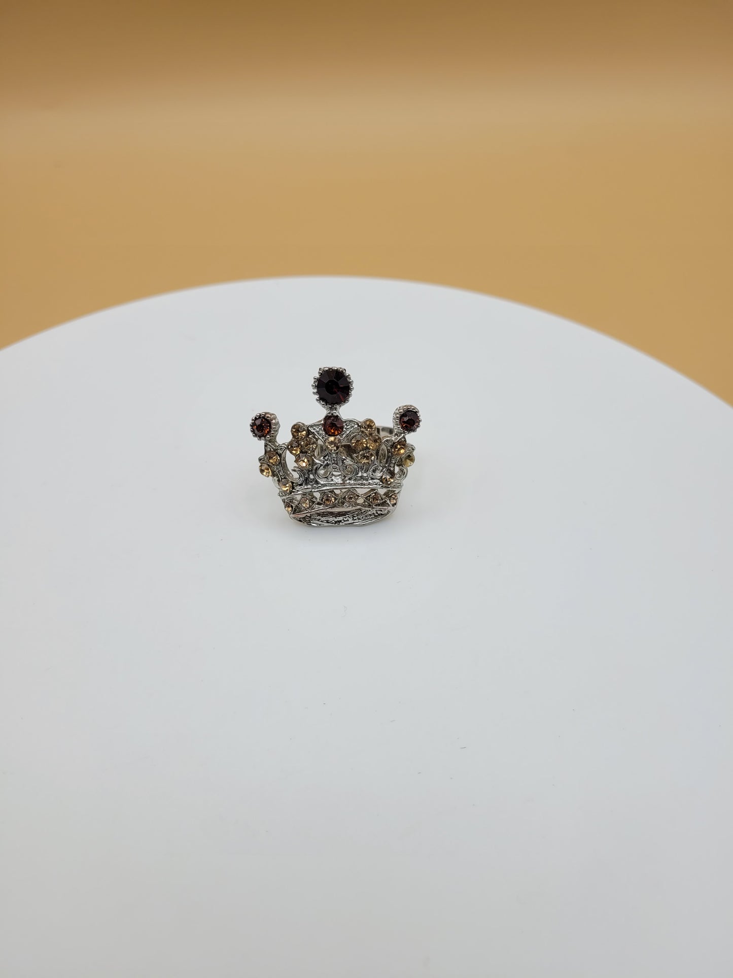 I am Queen Bling Crown Ring  (Adjustable)