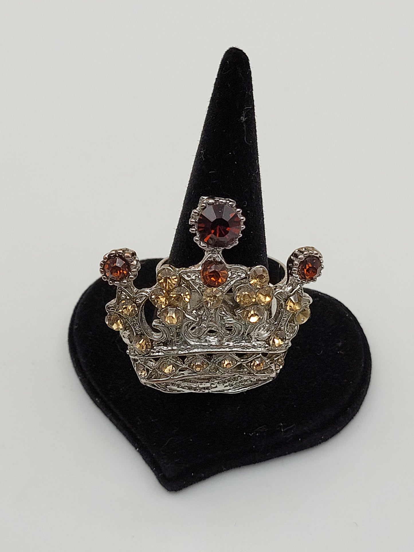 I am Queen Bling Crown Ring  (Adjustable)