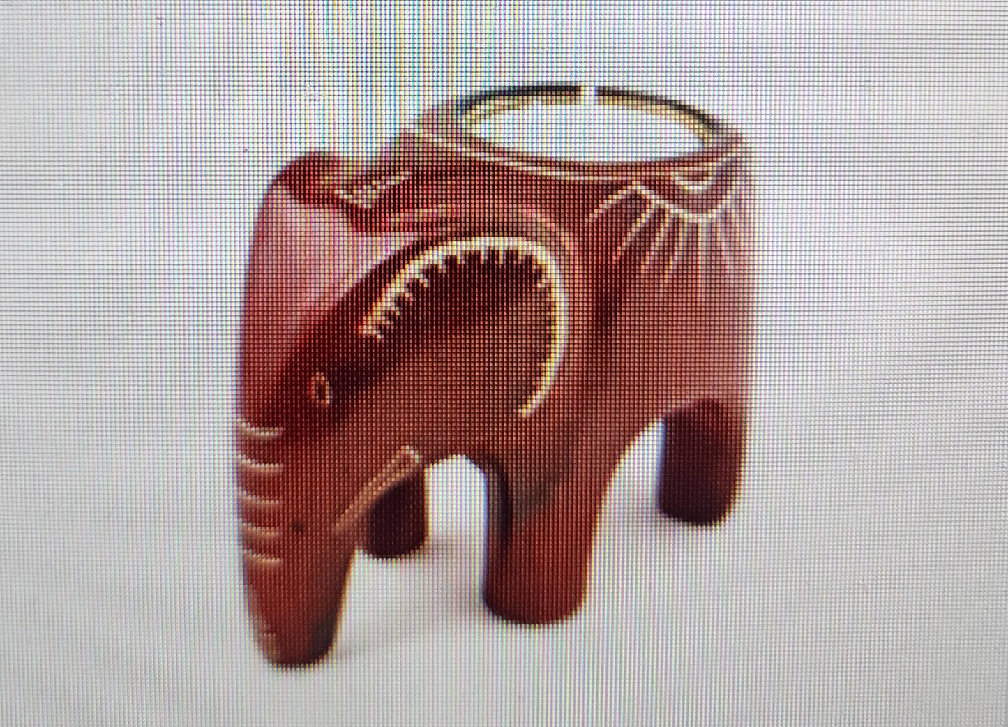 Masai Elephant Tealight Holder