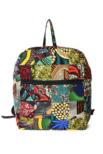 Large Colorful Cotton Backpack