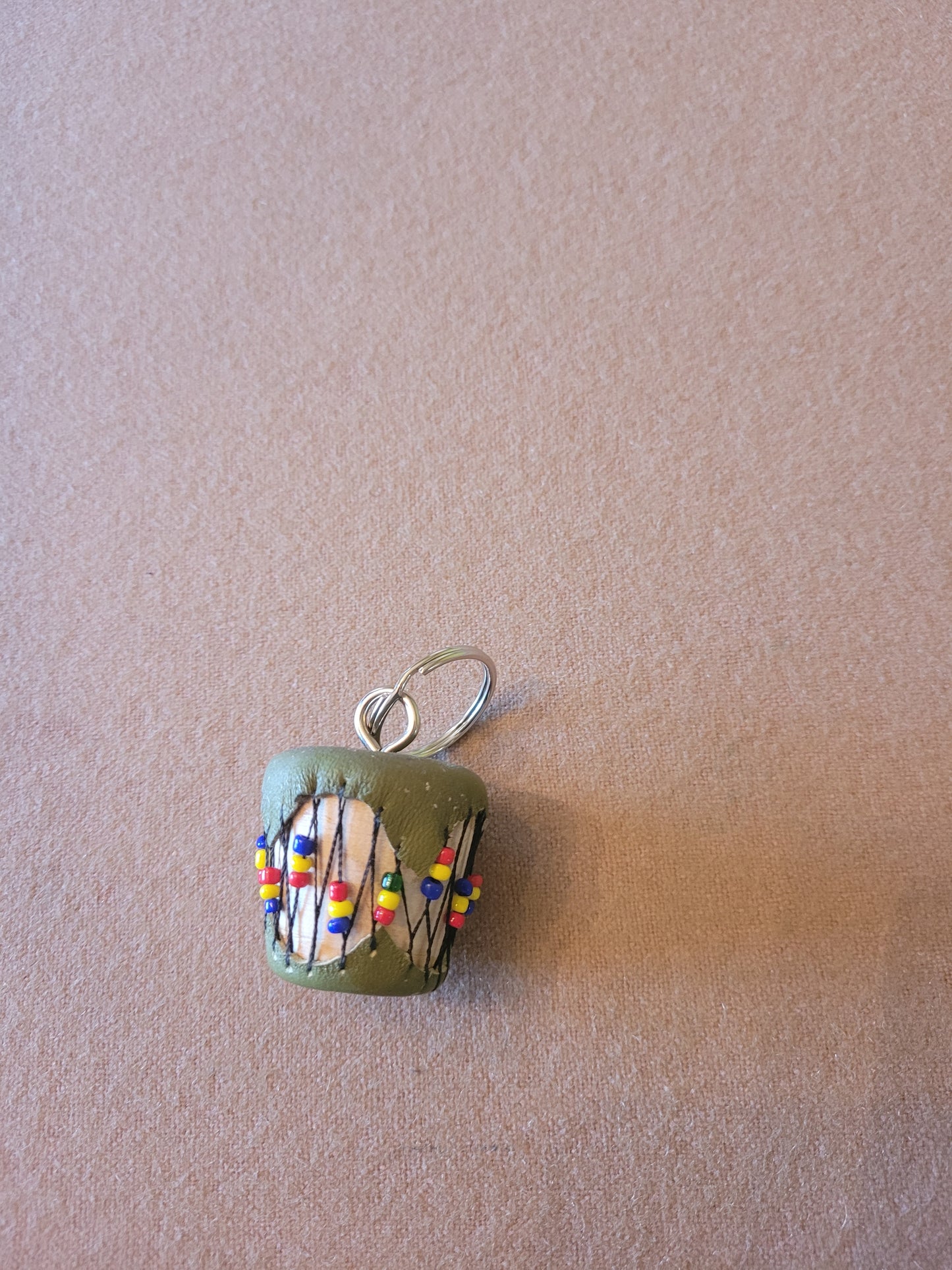 Colorful African Drum Keychains