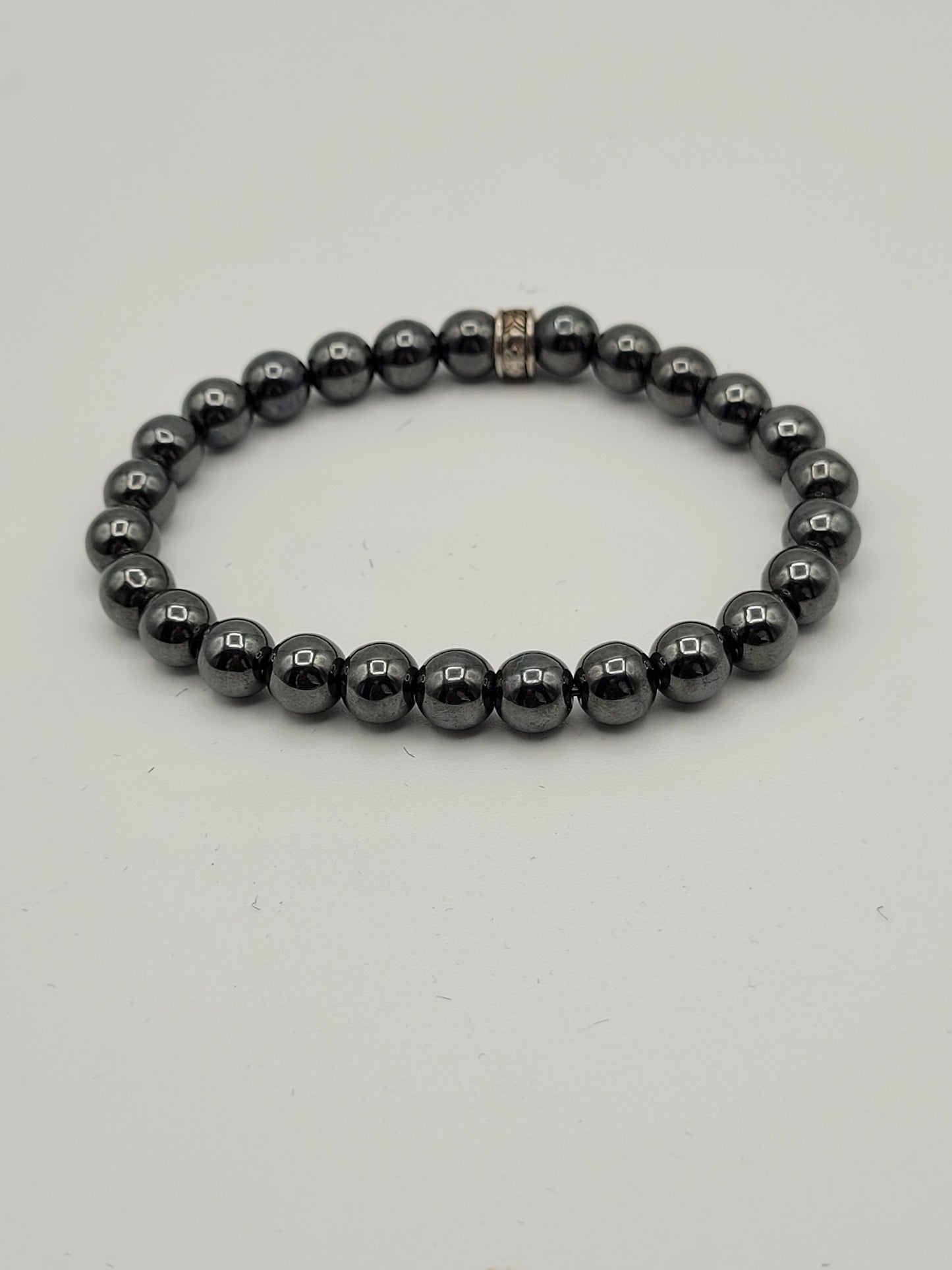 Hematite Bead Bracelet