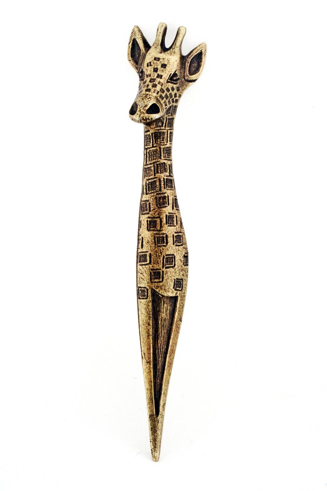 Kruger Brass Giraffe Letter Opener