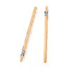 2 for 12.00 Beaded Wild Olive Wood Drink Muddlers