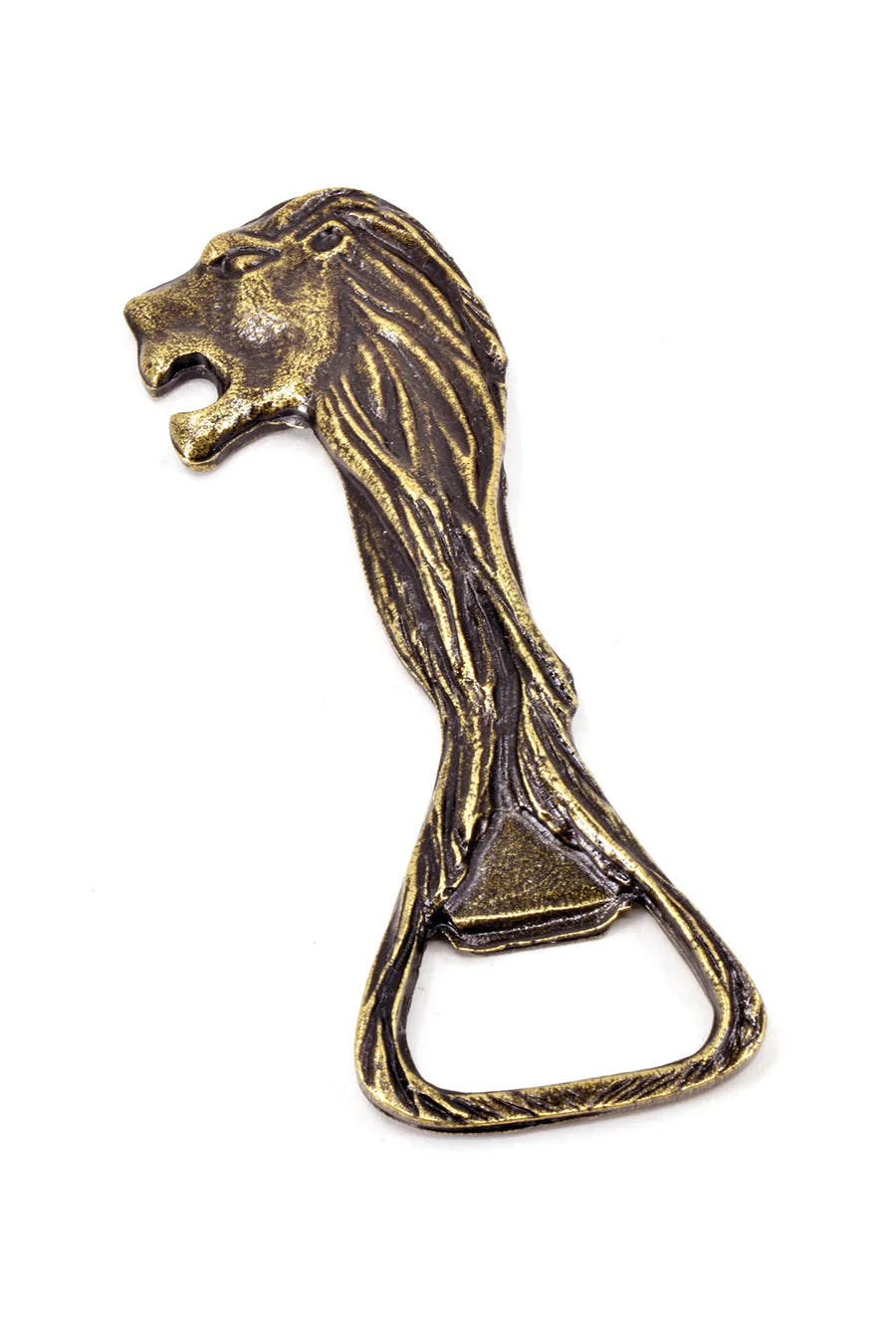 Regal Lion Brass Bottle Opener